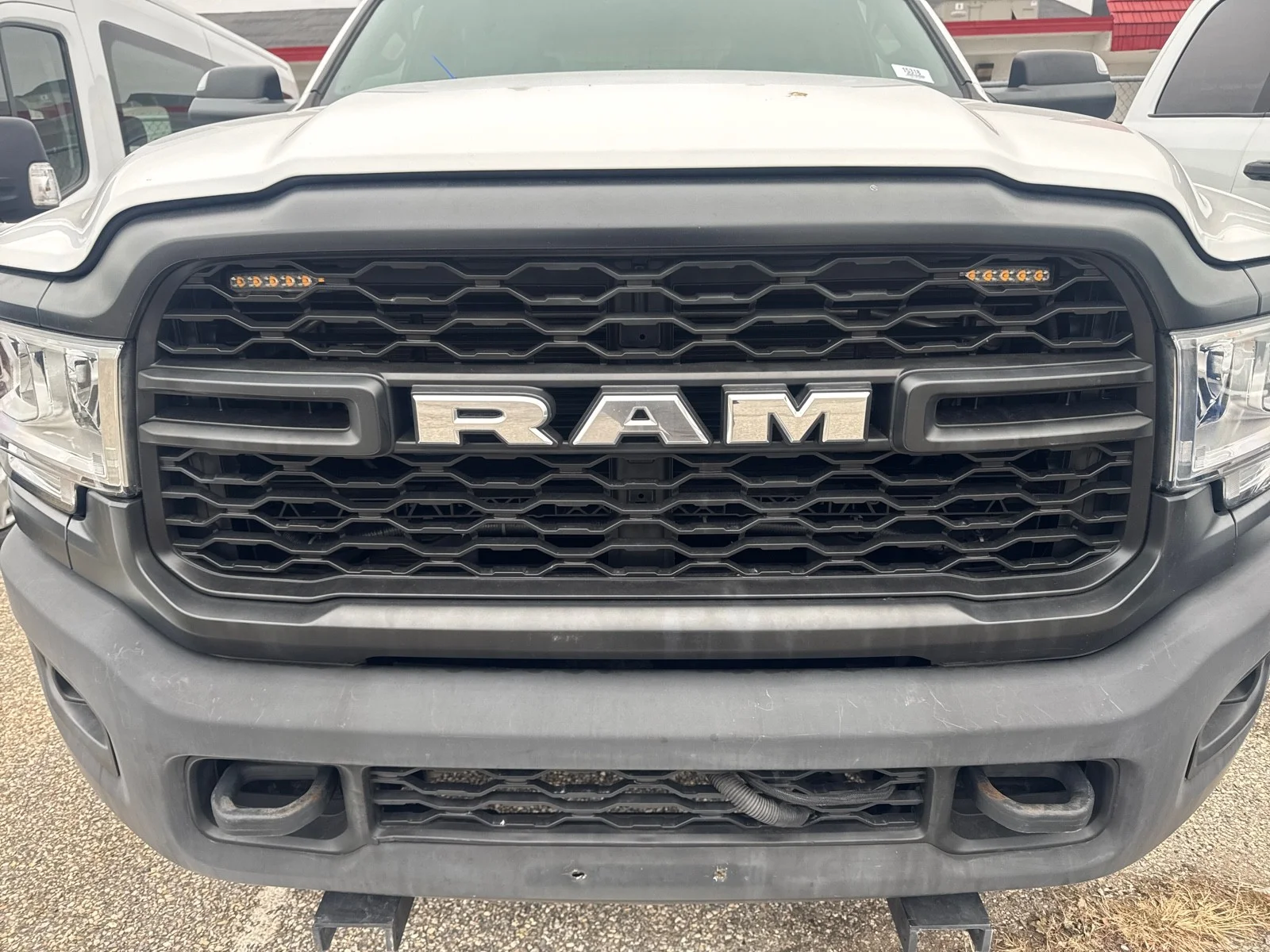 Used 2022 Bright White Clearcoat Ram Tradesman 4X4 CREW CAB 6