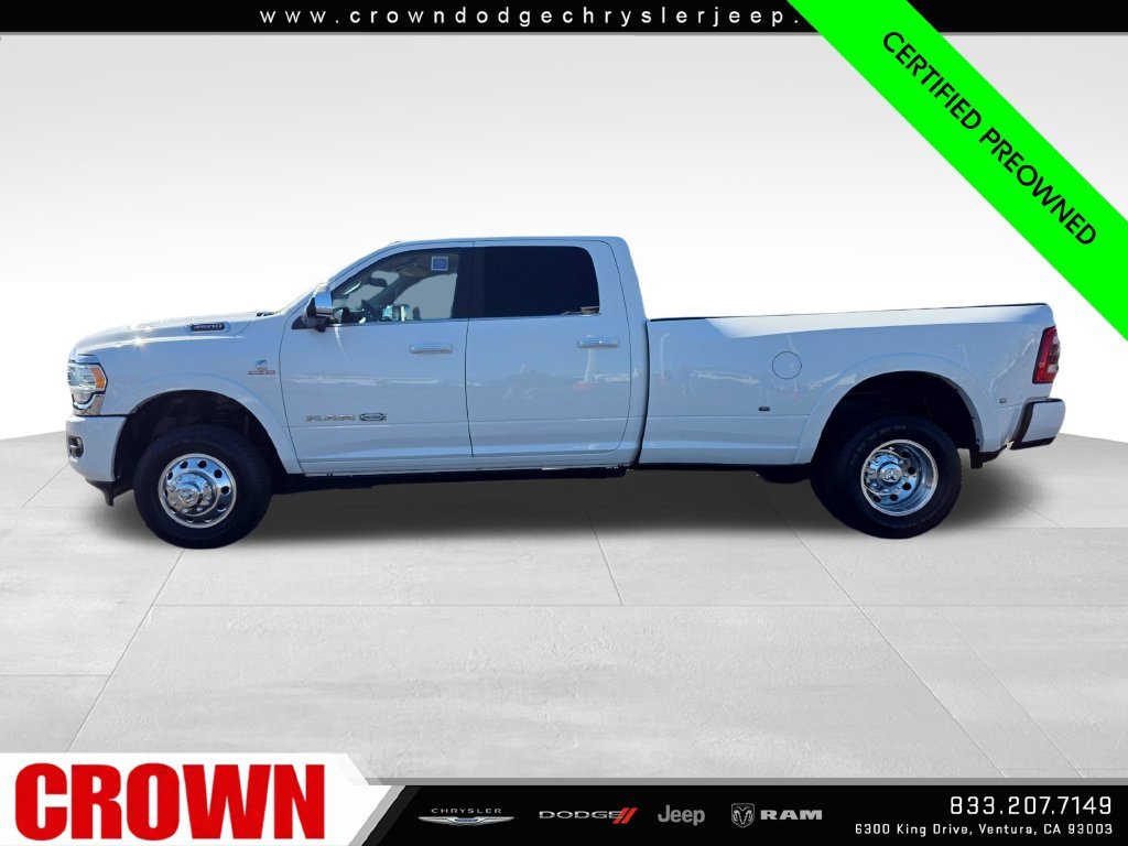 Certified Used 2021 White Ram Limited Longhorn image 4