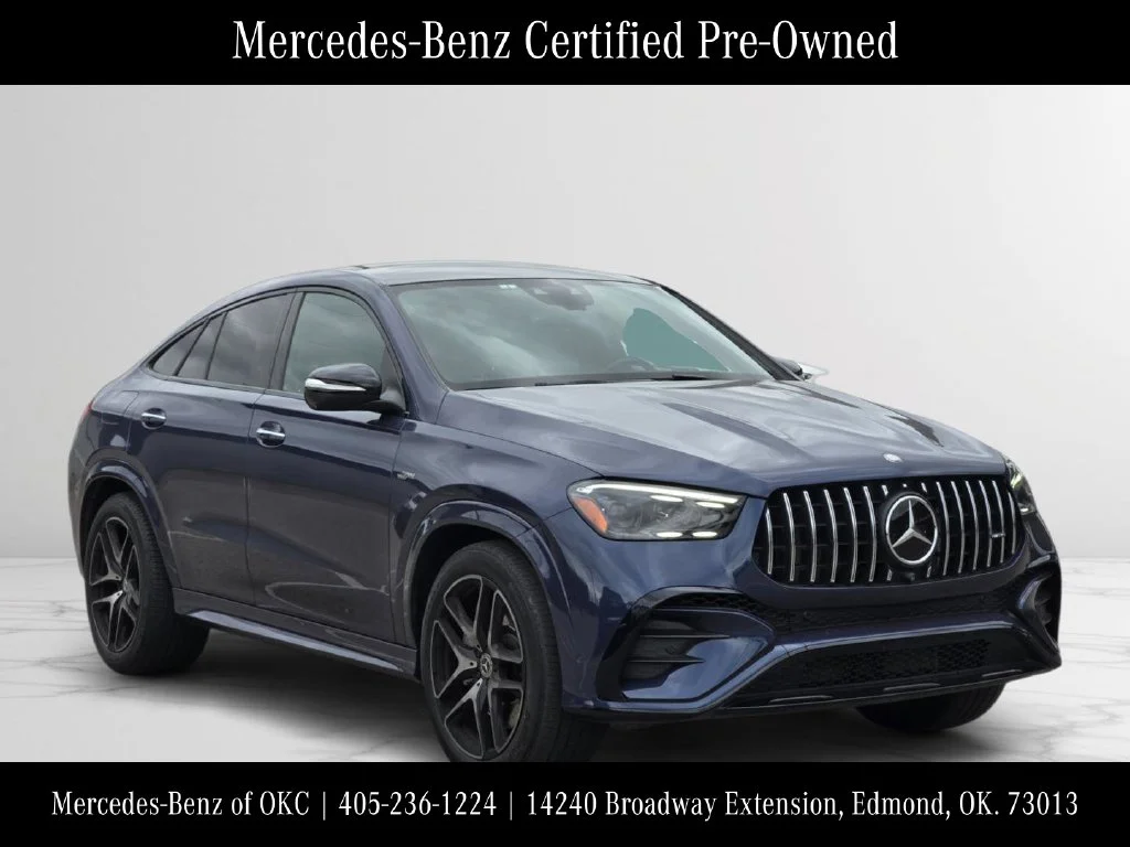Certified Used 2024 Twilight Blue Metallic Mercedes-Benz GLE 53 AMG® image 3