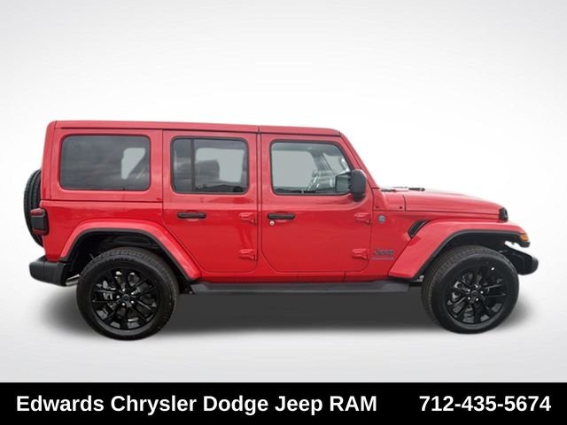 Used 2025 Red Jeep Sahara 4xe image 8