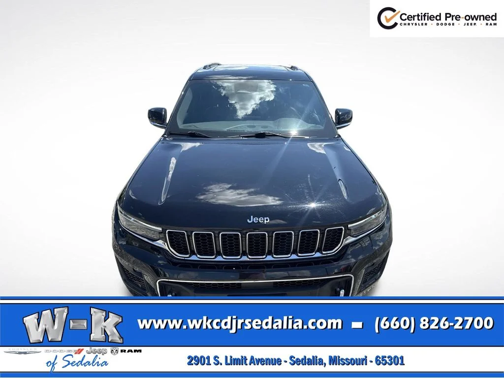 Certified Used 2023 Black Jeep Overland image 16