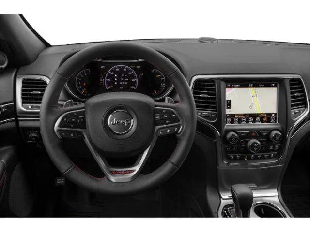 Used 2019 Bright White Clearcoat Jeep Trailhawk image 10