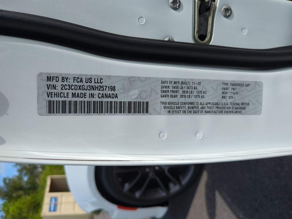 Used 2022 White Dodge R T Scat Pack image 25