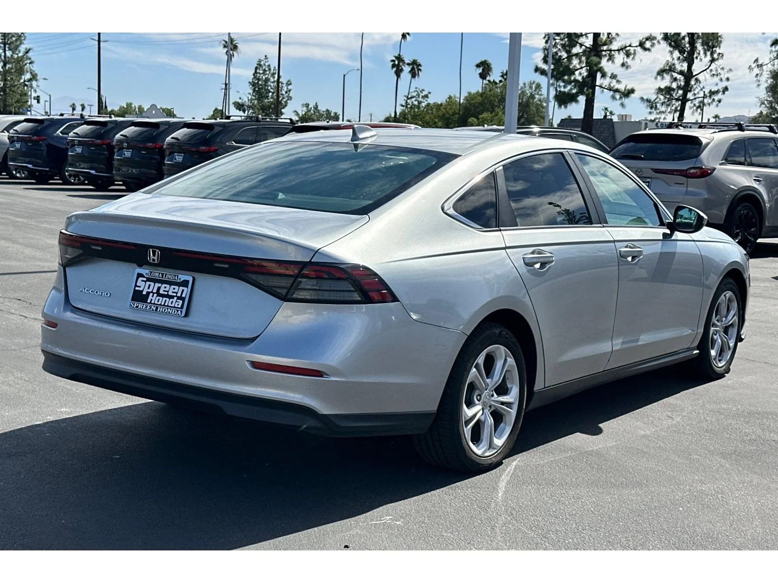 Used 2024 Solar Silver Metallic Honda LX image 6