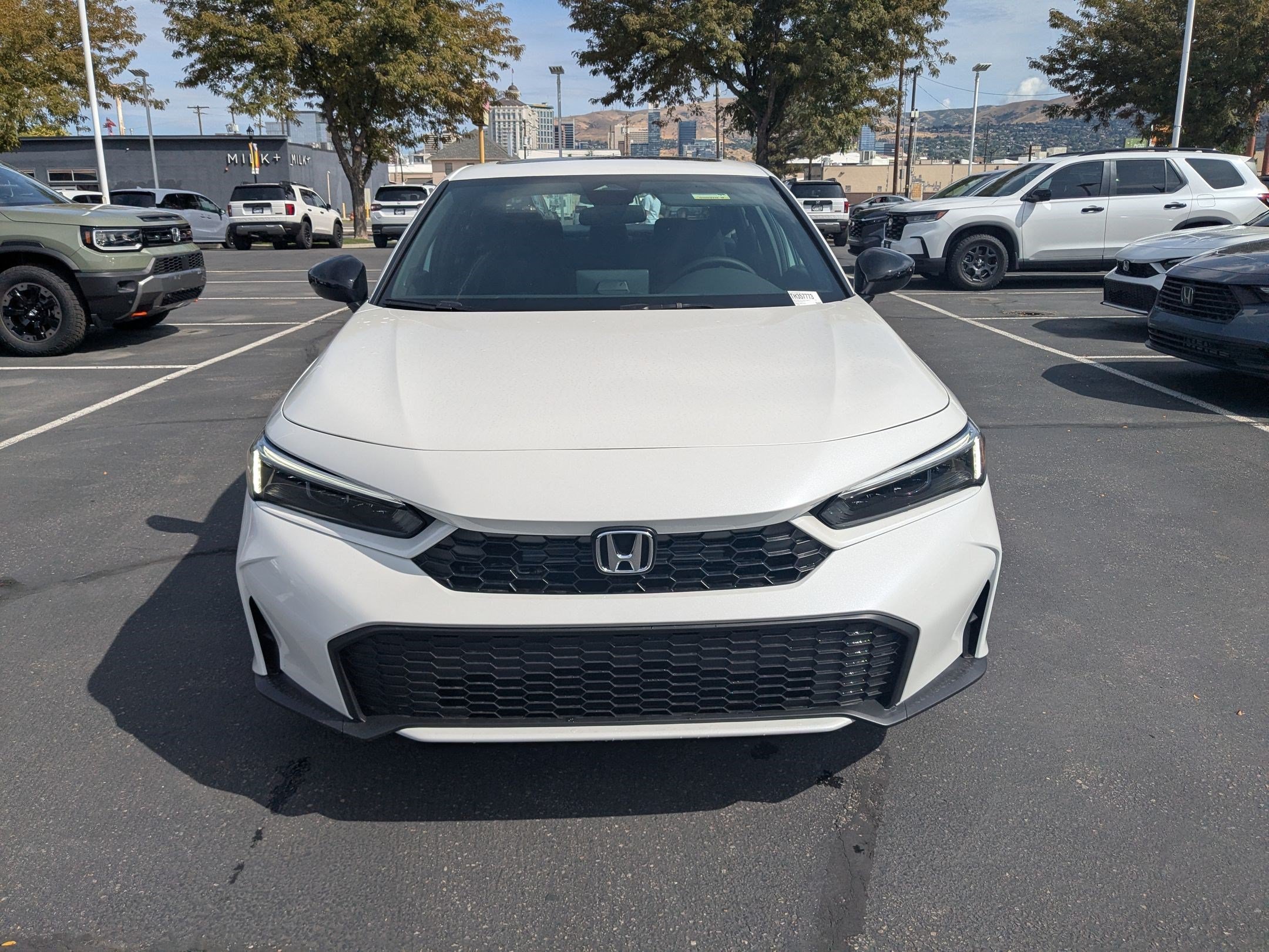 New 2026 Platinum White Pearl Honda Sport image 9
