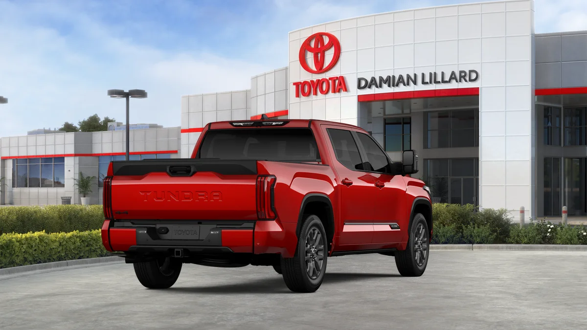 New 2026 Supersonic Red Toyota Platinum image 43