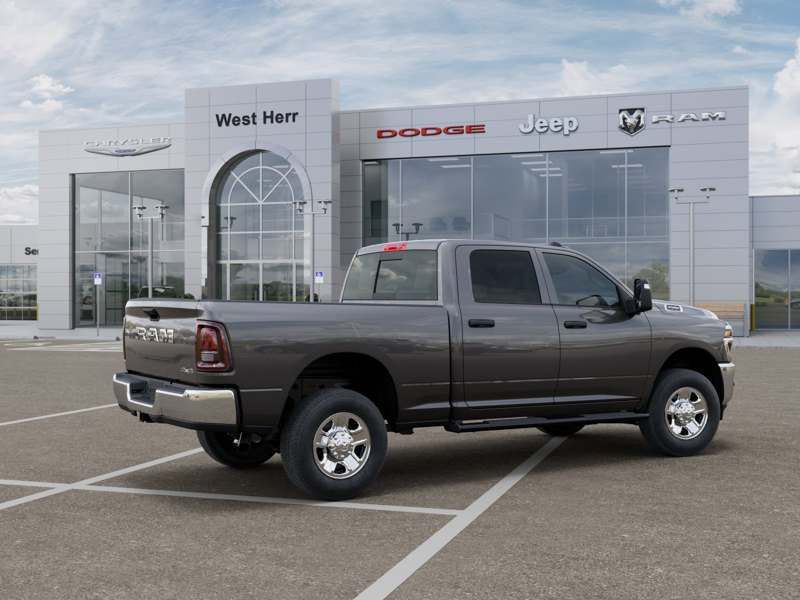 New 2026 Granite Crystal Metallic Clearcoat RAM Tradesman image 54