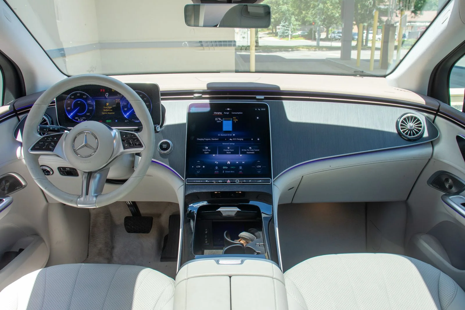 Used 2023 Mercedes-Benz EQE SUV Base with VIN 4JGGM1CB3PA038683 for sale in Commack, NY