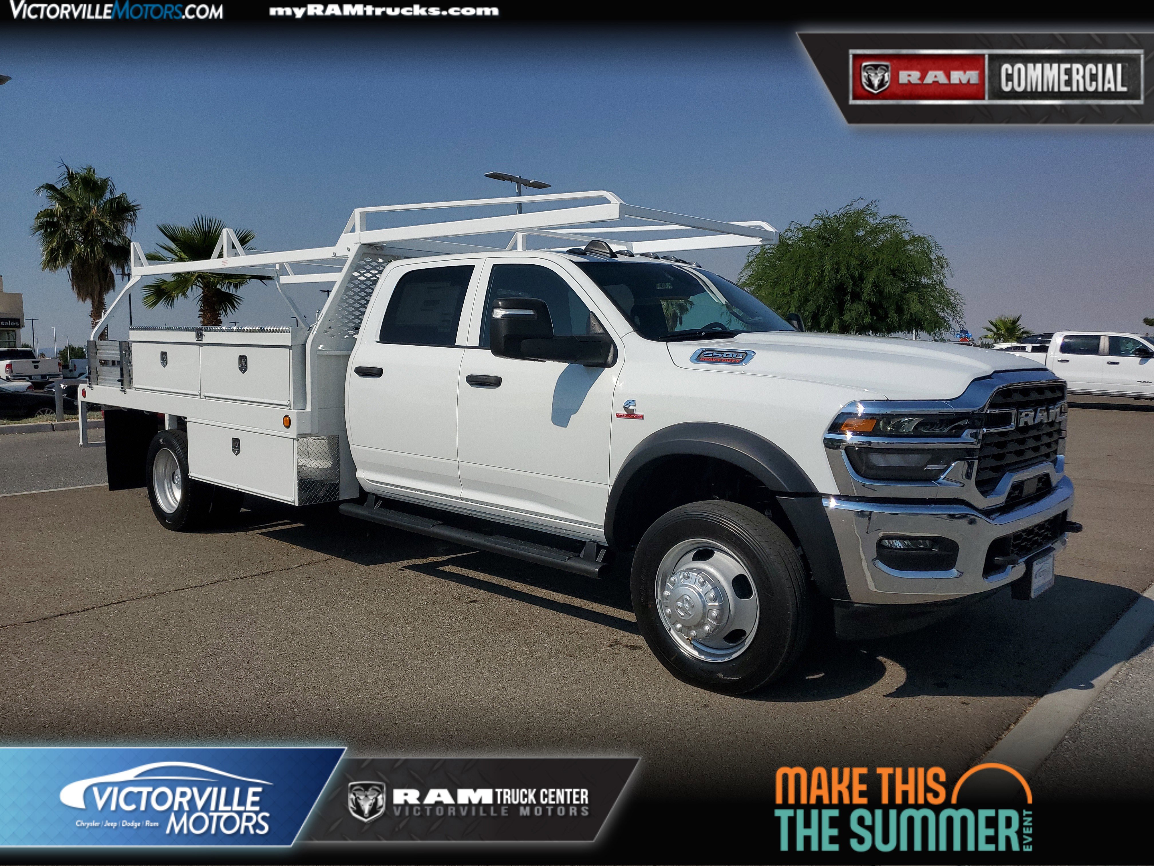 Bright White Clearcoat 2025 RAM 5500 Chassis