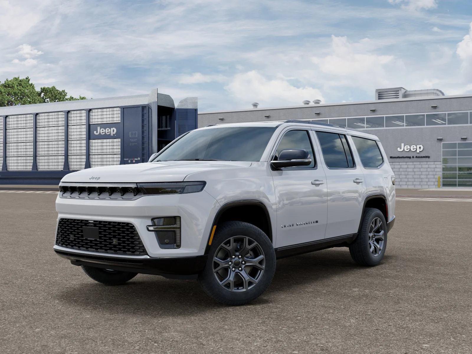 New 2026 Bright White Clear-Coat Exterior Paint Jeep Limited Altitude image 1