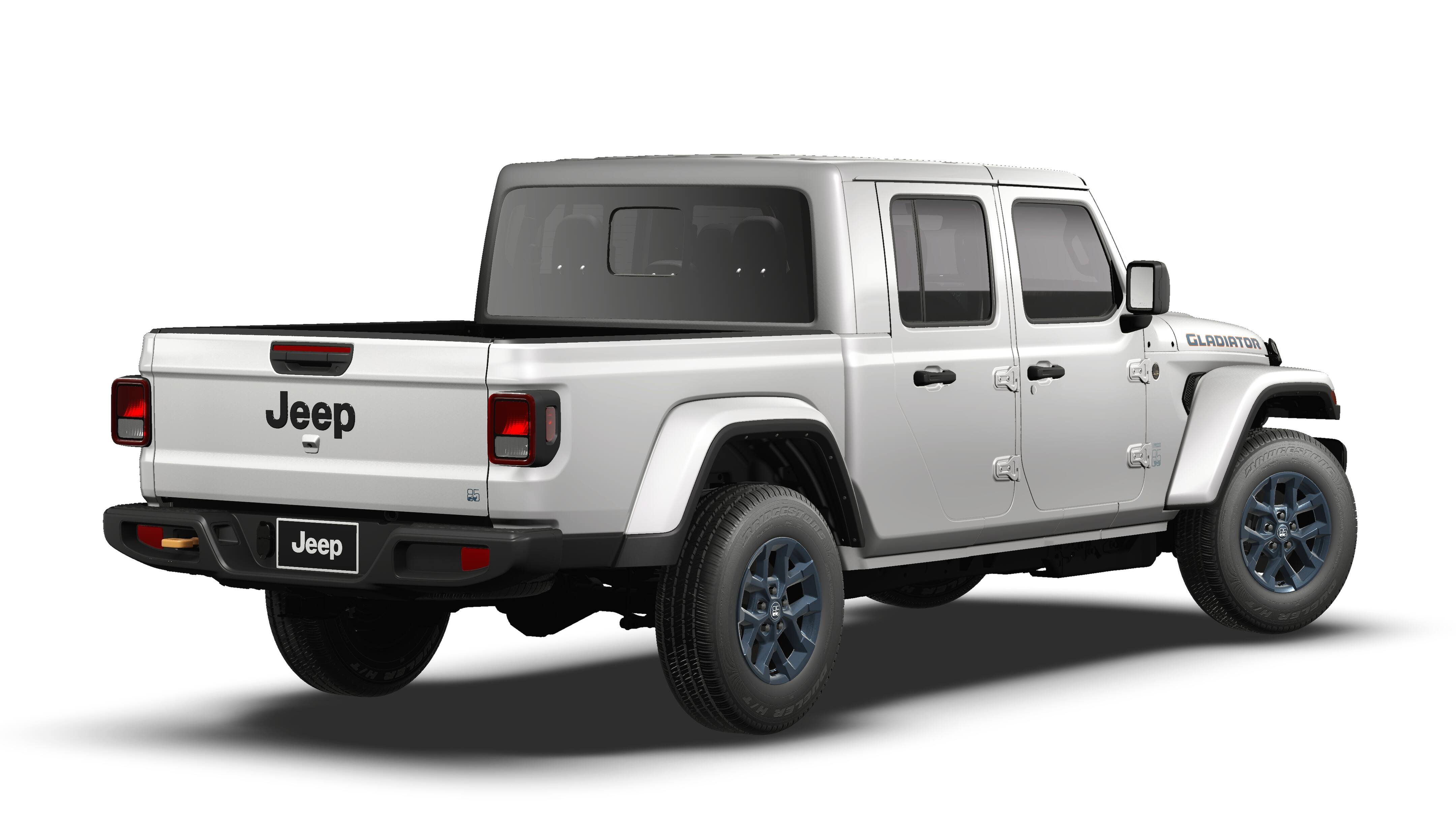New 2026 Bright White Clear-Coat Exterior Paint Jeep 85th Anniversary Edition image 14