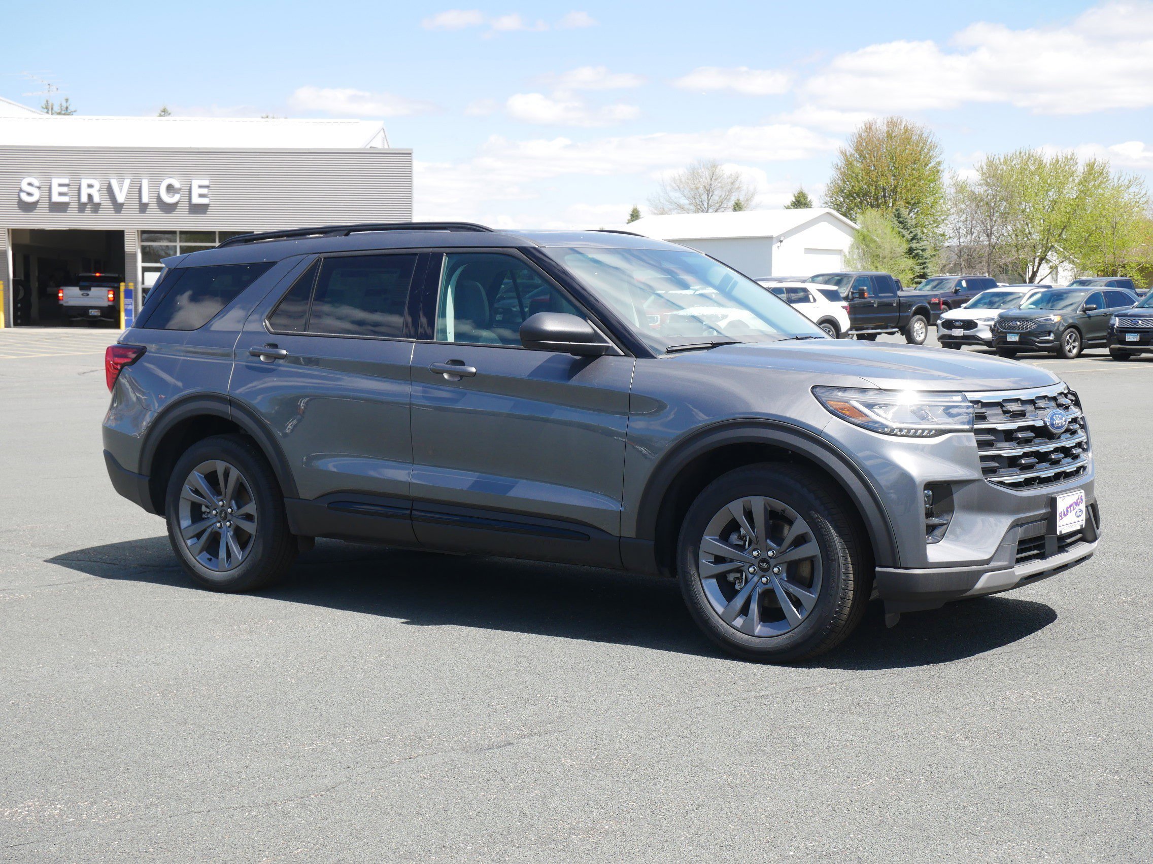 New 2026 Carbonized Gray Metallic Ford Active image 4