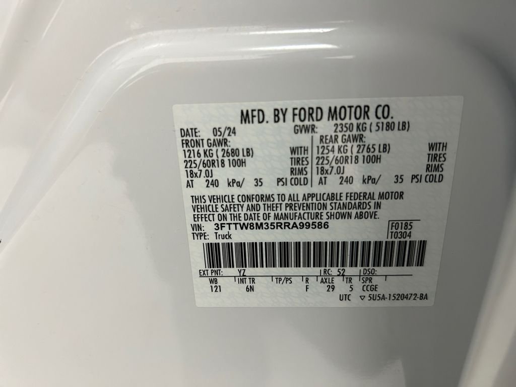 Used 2024 White Ford Lariat image 20