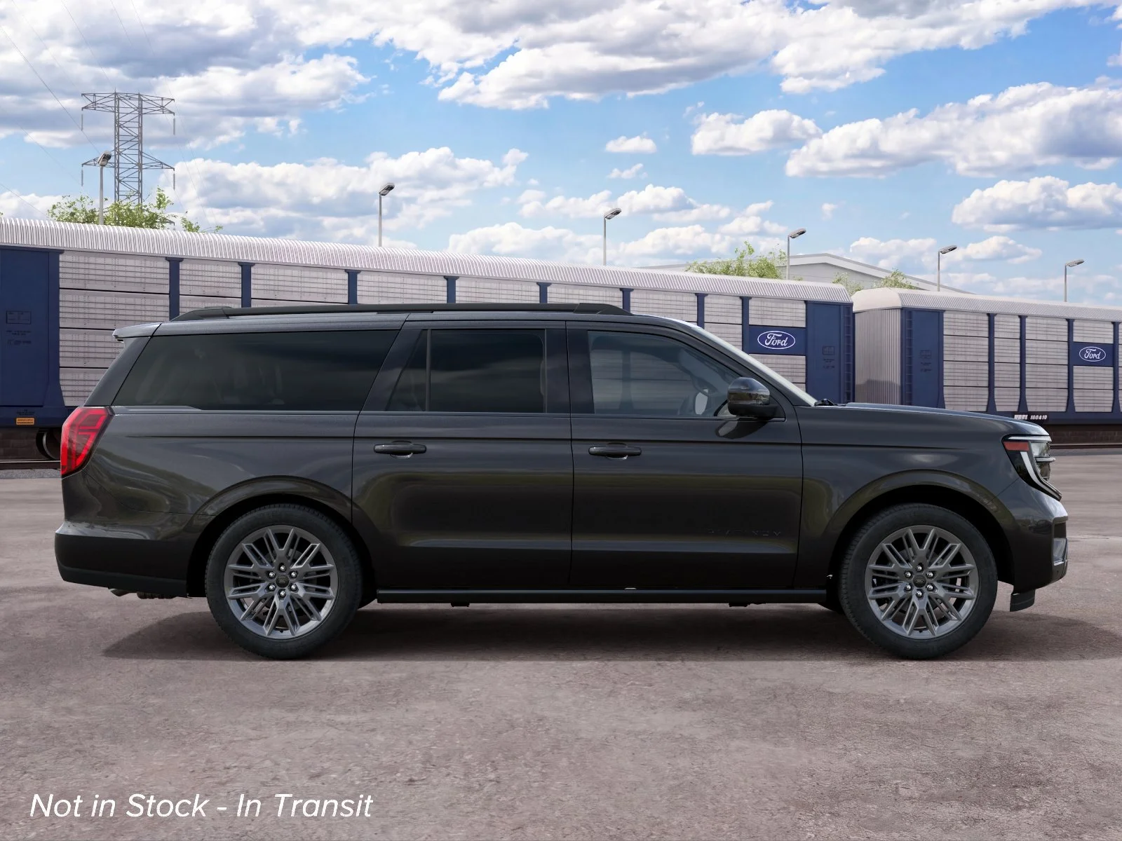 New 2027 Dark Matter Gray Metallic Ford MAX Platinum image 5