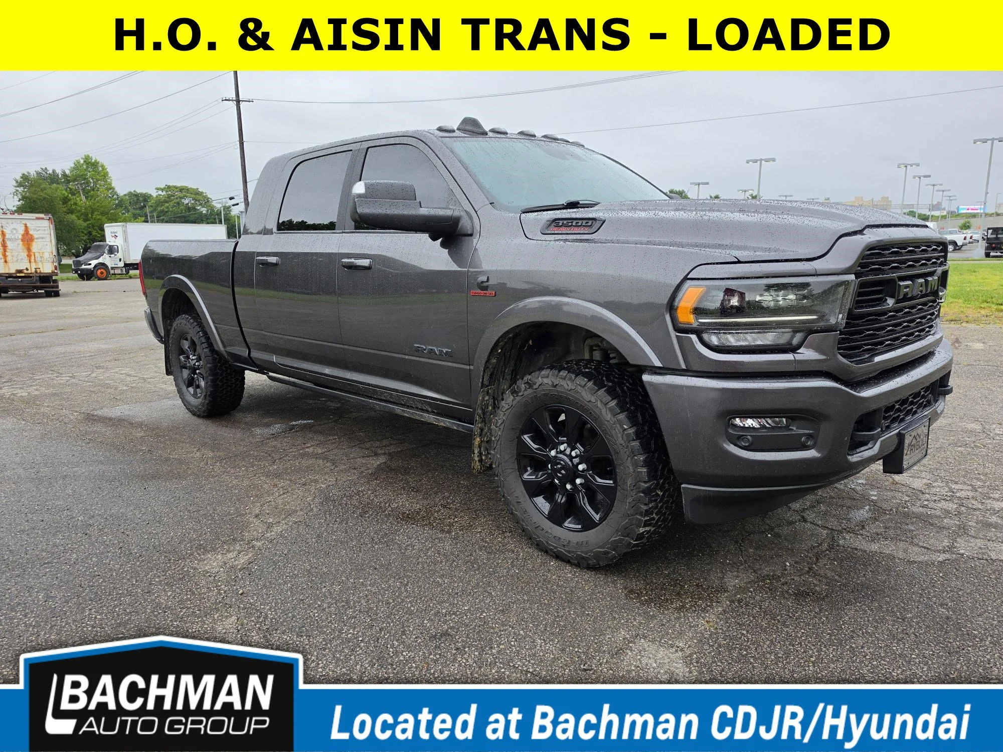 Used 2022 Granite Crystal Metallic Clearcoat Ram Limited image 1