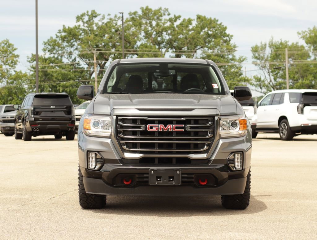 Used 2022 Satin Steel Metallic GMC AT4 - Leather image 2