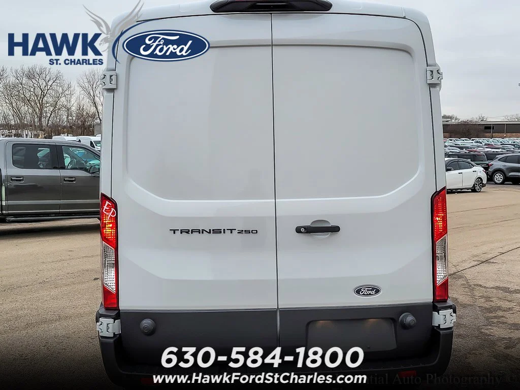 New 2026 Oxford White Ford Cargo Van image 4