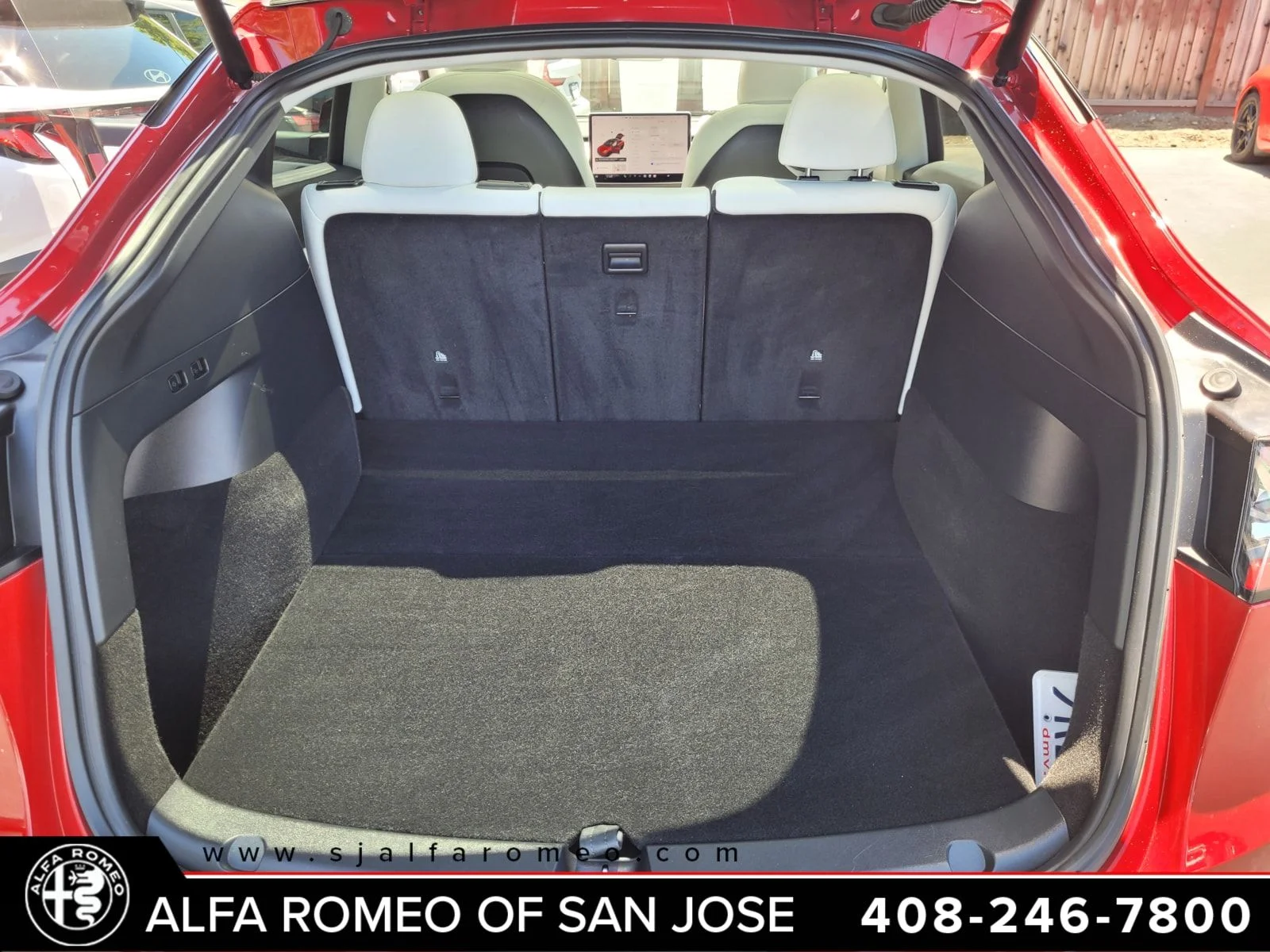 Used 2022 Red Tesla Performance image 26