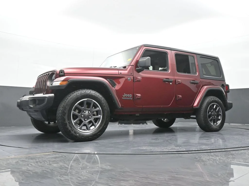 Used 2021 Snazzberry Pearlcoat Jeep Unlimited Sport S image 55