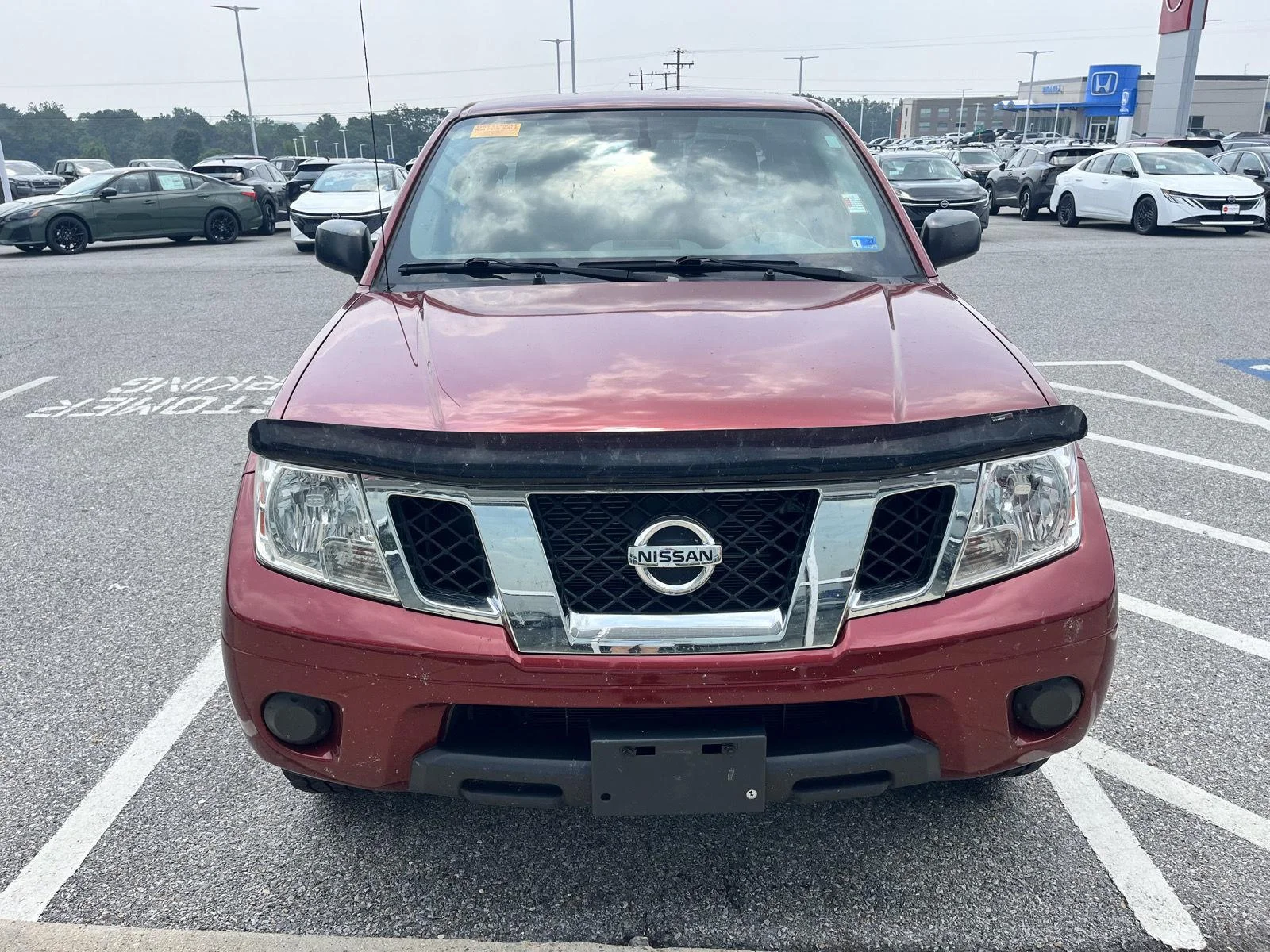 Used 2020 Cayenne Red Metallic Nissan SV image 2
