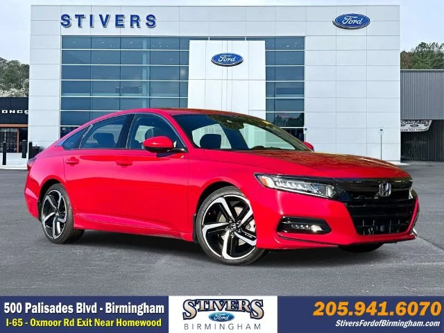 Used 2019 San Marino Red Honda Sport image 1