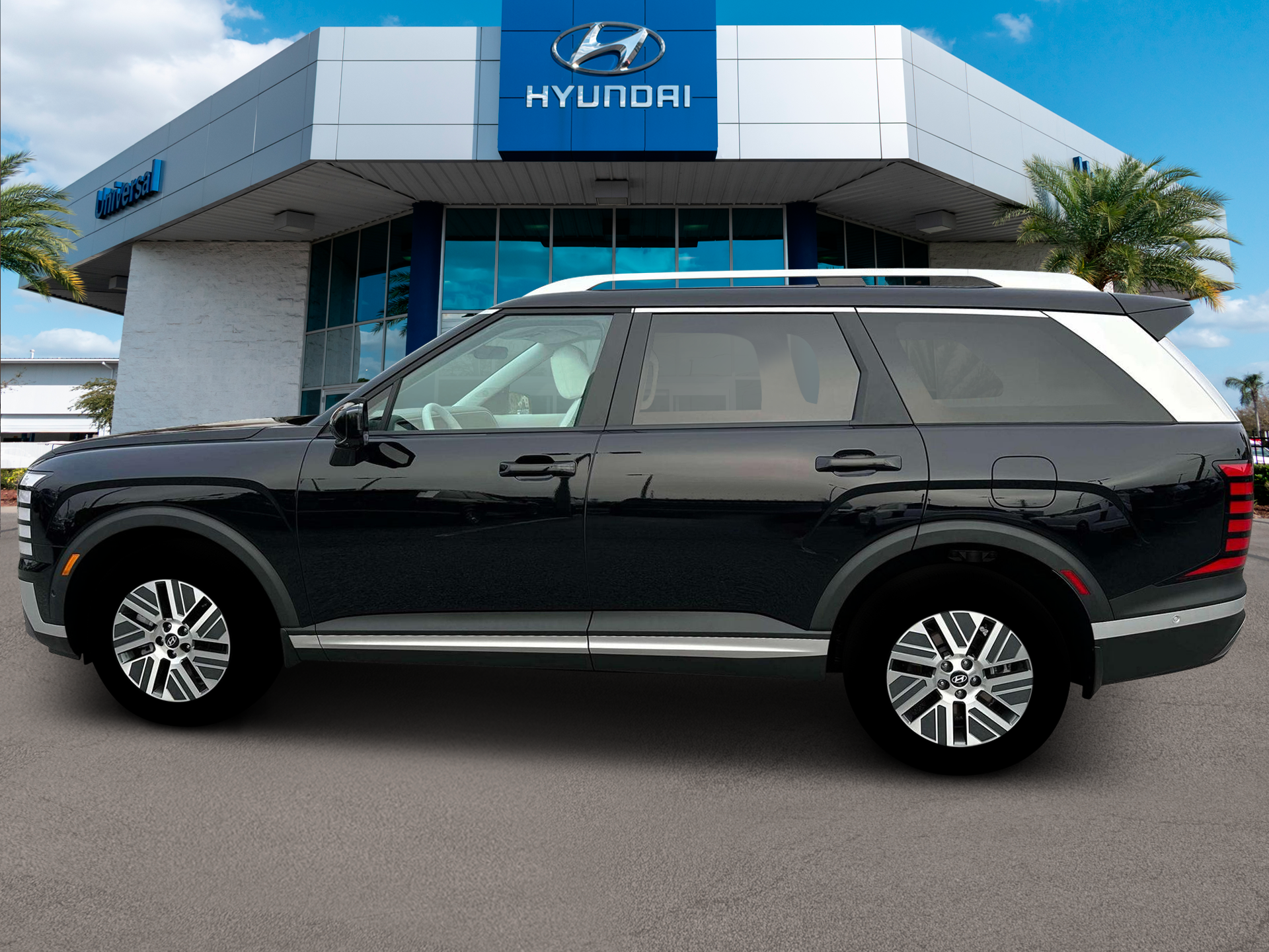 New 2026 Black Hyundai Blue SEL Premium 7P image 3