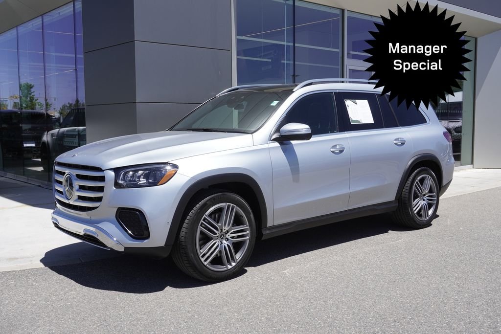 Used 2025 White Mercedes-Benz GLS 450 image 3