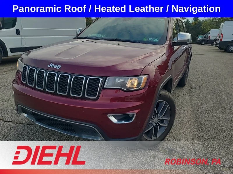 Used 2018 Red Jeep Limited image 2