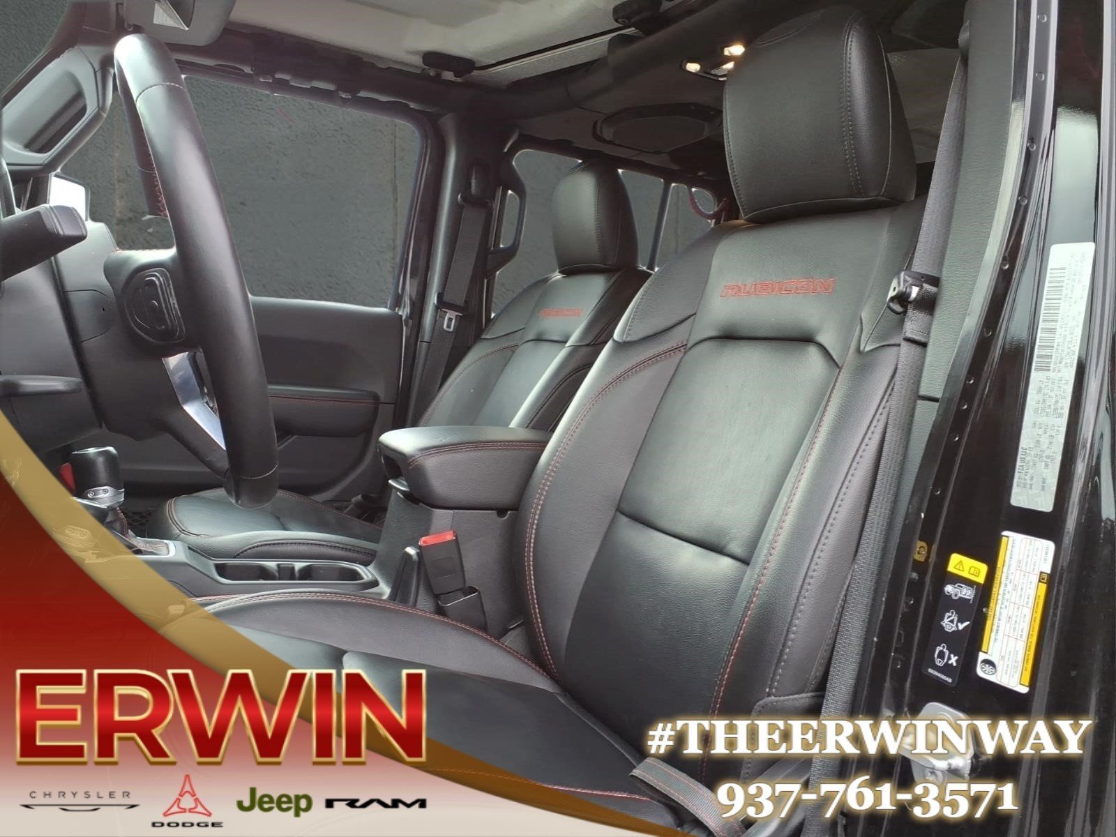 Used 2020 Black Clear Coat Jeep Rubicon image 12
