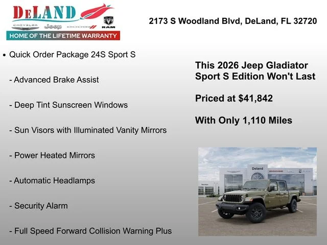New 2026 41 Exterior Paint Jeep Sport S image 6