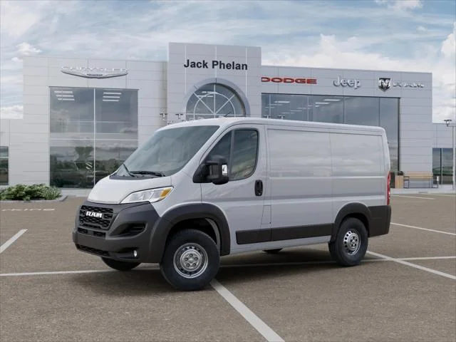 New 2026 Bright White Clear-Coat Exterior Paint RAM 1500 Low Roof Cargo Van 118 WB image 28