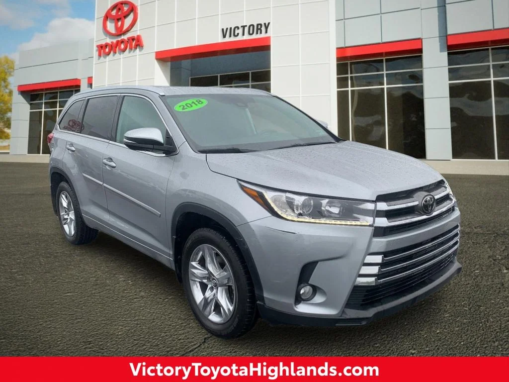 Used 2018 Silver Toyota Limited image 1