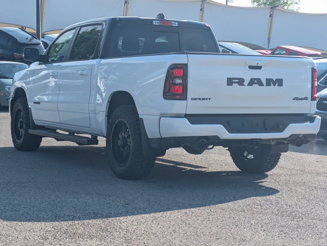 New 2026 White RAM Sport - - 4x4 - 2in Level Kit - Radar Renegade RT Tires on Tis Offroad Wheels - T. Cover & More! image 6