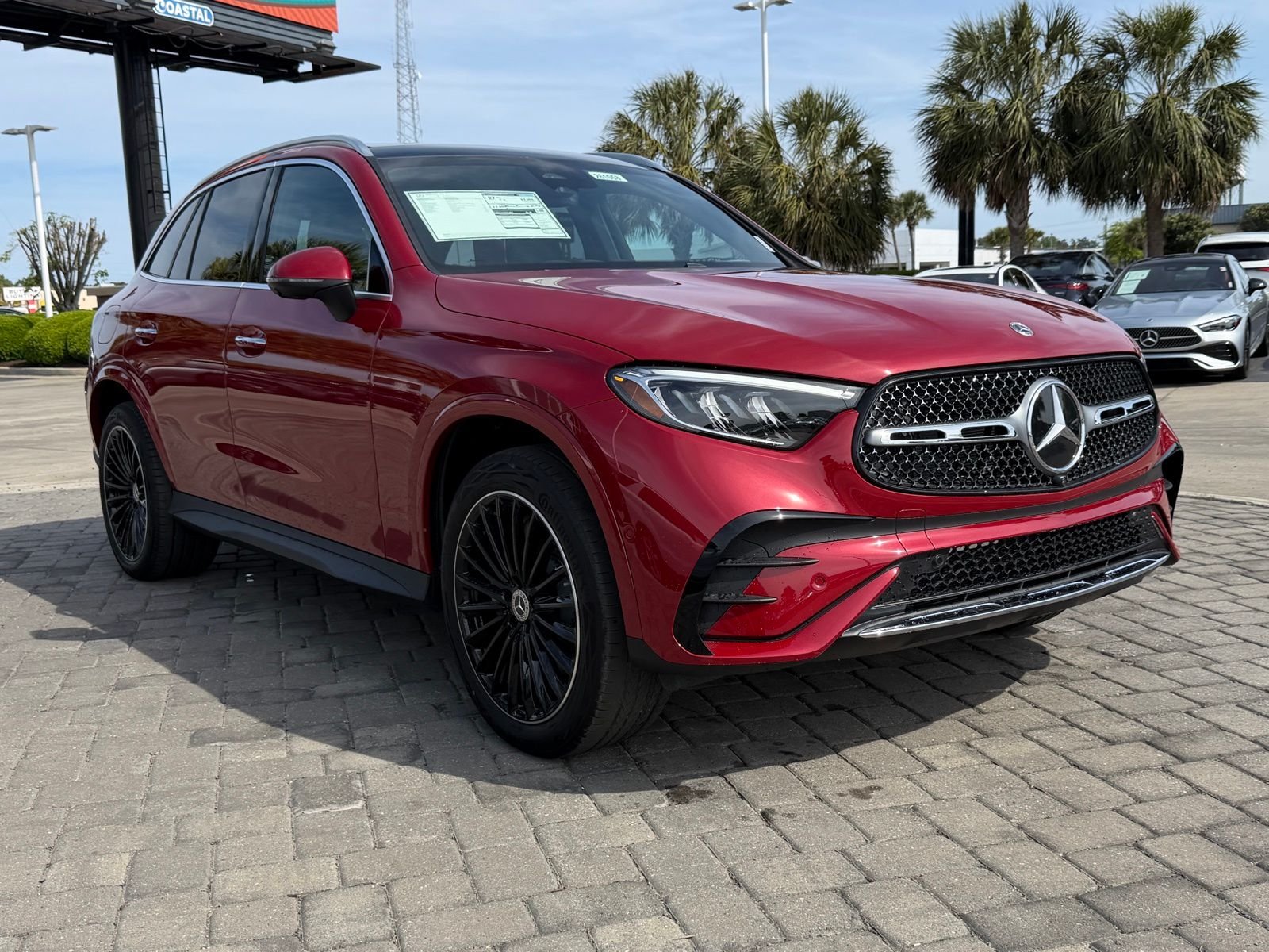 New 2026 Red Mercedes-Benz GLC 300 image 7