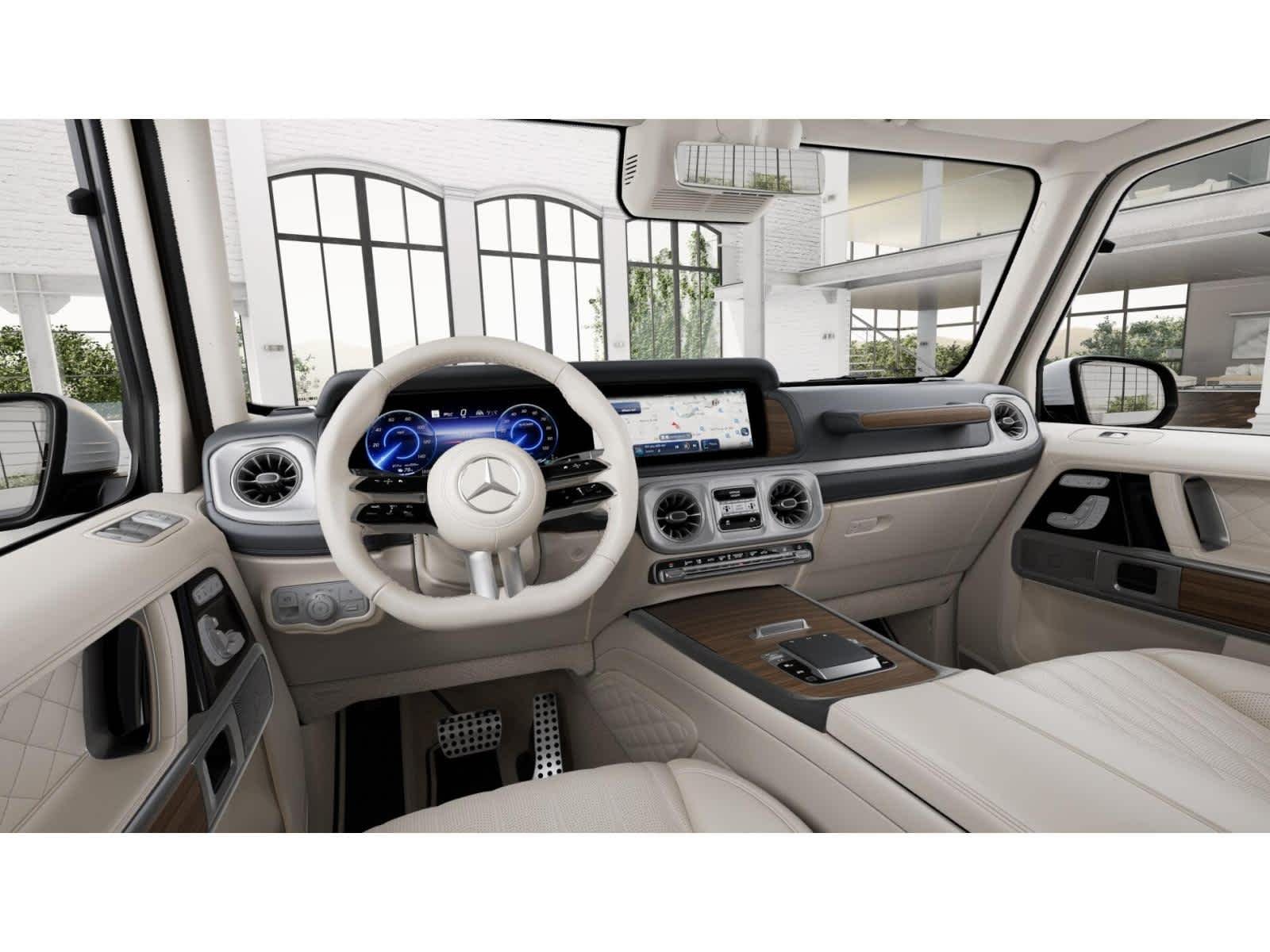 New 2027 MANUFAKTUR Moonlight White Magno Mercedes-Benz G 580e image 3