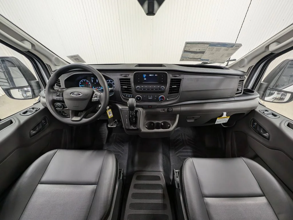 New 2025 Oxford White Ford Cargo Van image 2