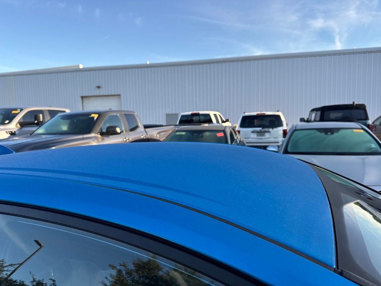 Used 2021 Blue Toyota Limited image 4