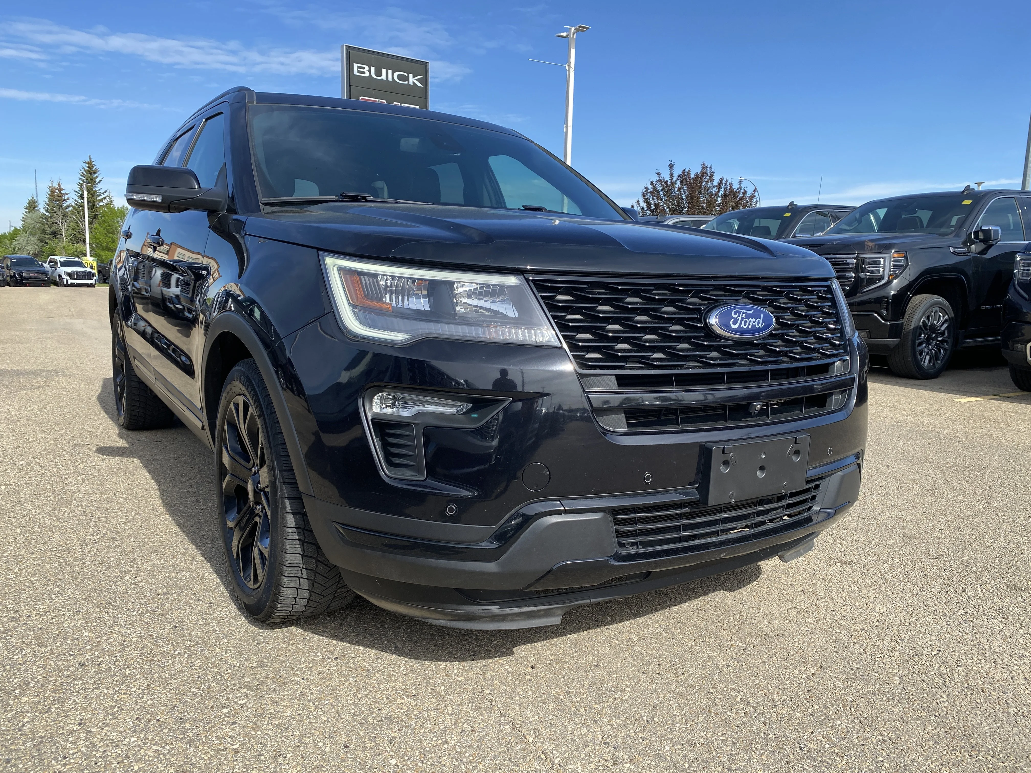Used 2019 Black Ford Sport 4WD * SUNROOF * NAVIGATION * AMBIENT LIGHTING * image 6
