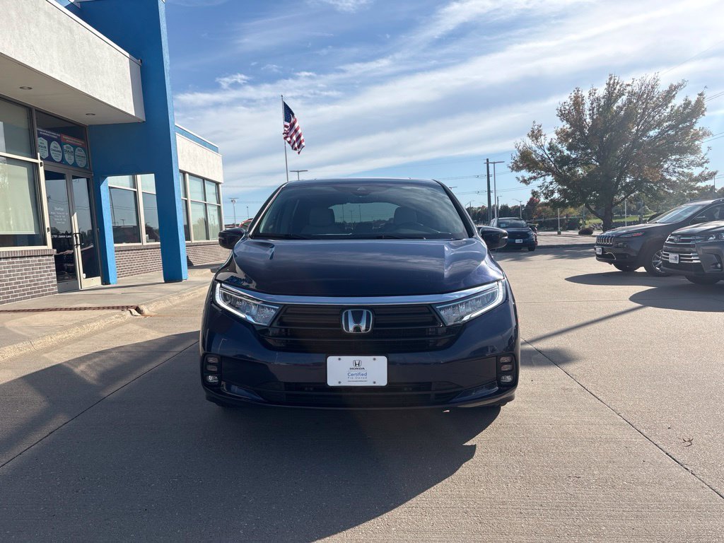 Used 2021 Blue Honda EX-L image 2