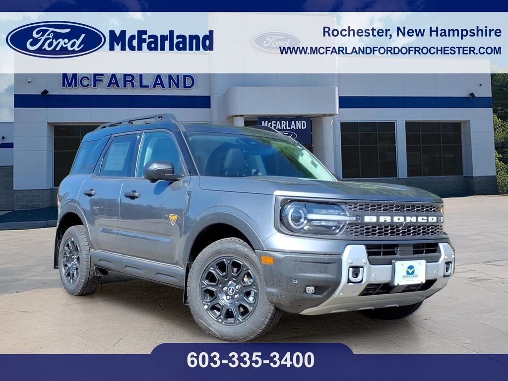 New 2026 Carbonized Gray Metallic Ford Badlands® image 1