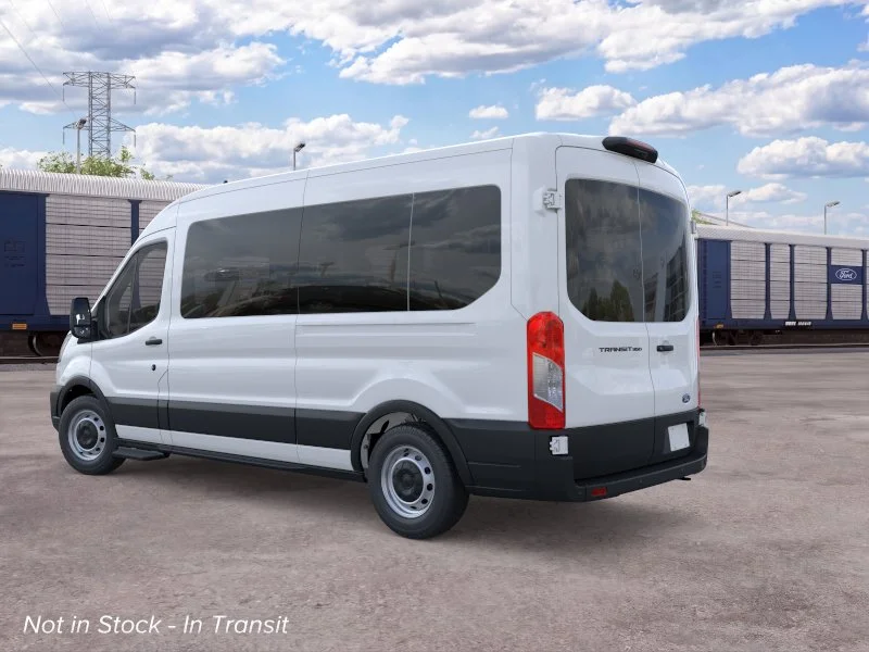 New 2026 Oxford White Ford Passenger Van XL image 4