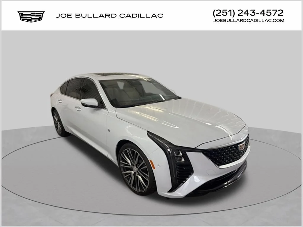 New 2026 Vibrant White Tricoat Cadillac Premium Luxury image 1