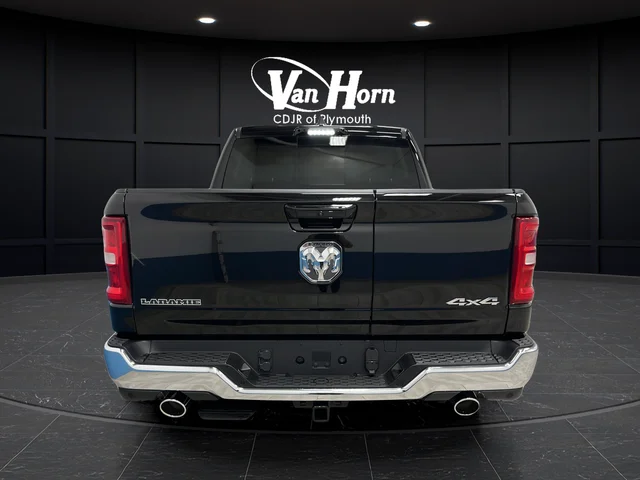 New 2026 Diamond Black Crystal Pearl-Coat Exterior Paint RAM Laramie image 6