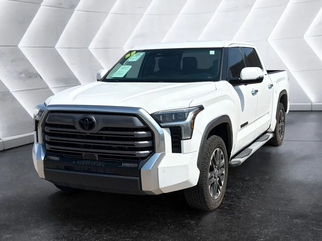 Used 2023 White Toyota Limited image 3