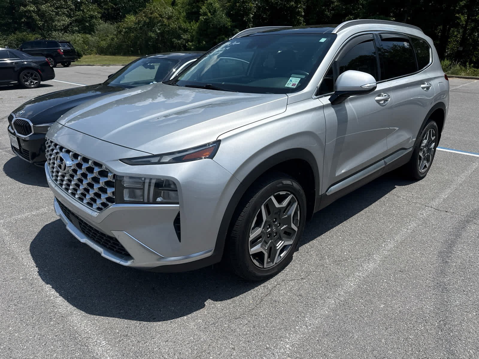 Used 2022 Shimmering Silver Hyundai SEL Premium image 1