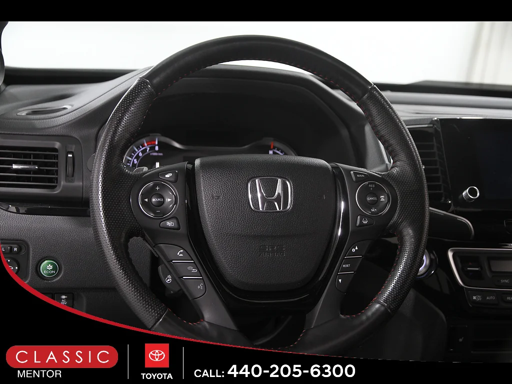 Used 2023 Platinum White Pearl Honda Black Edition image 7