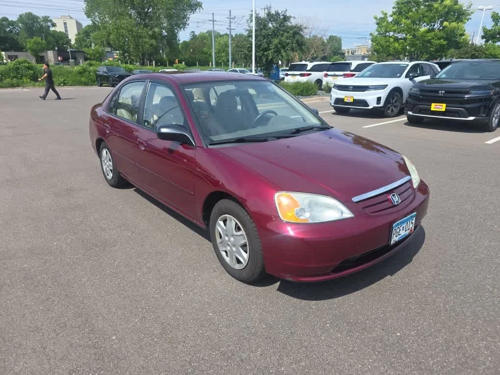 Used 2003 Honda Civic LX with VIN 2HGES16613H528648 for sale in Hopkins, Minnesota