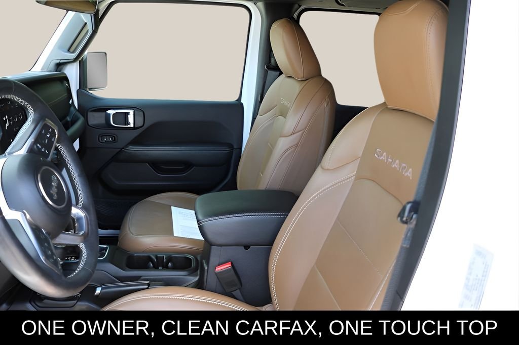 Used 2023 White Jeep Sahara image 10