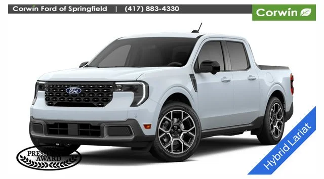 New 2026 Space White Metallic Ford Lariat® image 1