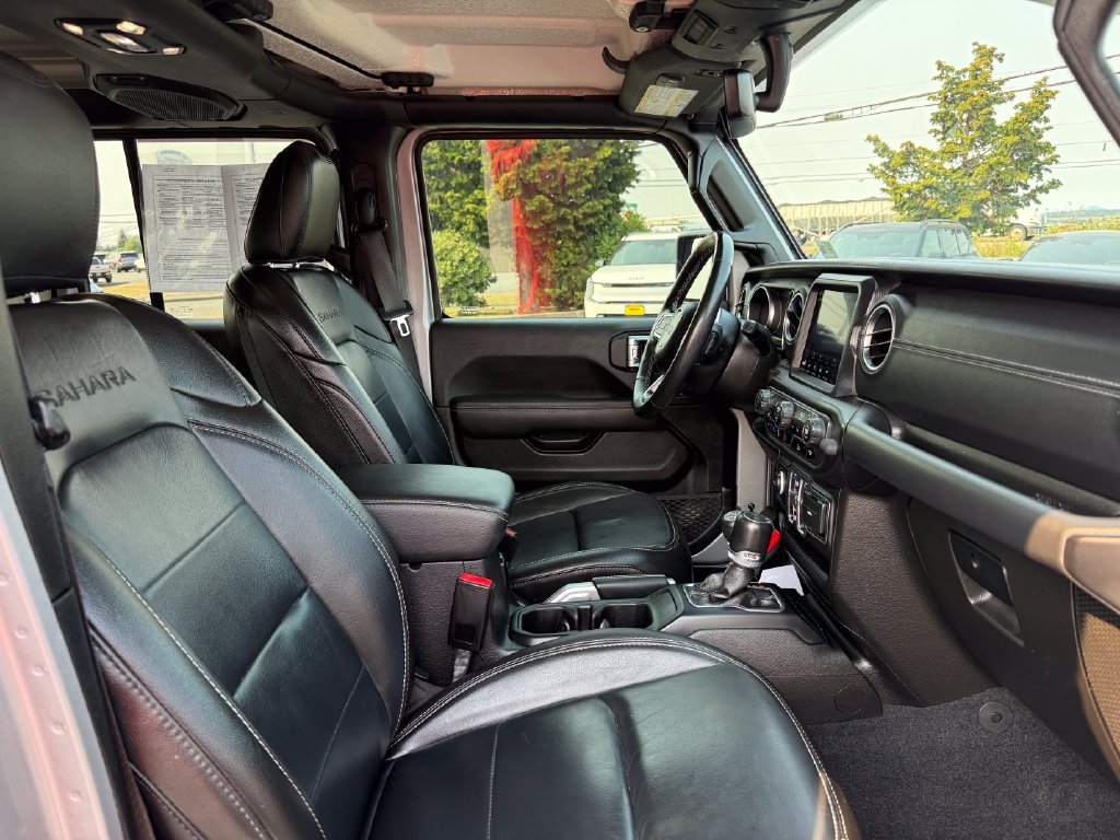Used 2021 Silver Jeep Unlimited Sahara 4xe image 13